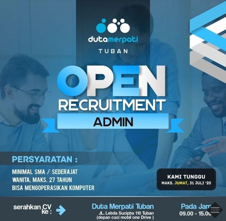 Lowongan Admin Duta Merpati Tuban