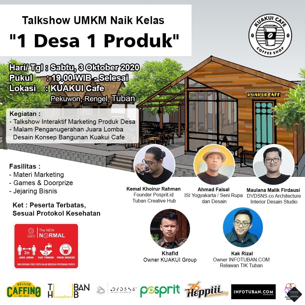 Talkshow UMKM Naik Kelas : “1 Desa 1 Produk”