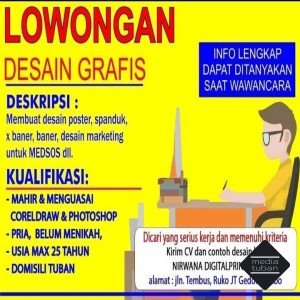 Lowongan Design Grafis Nirwana Digital Printing