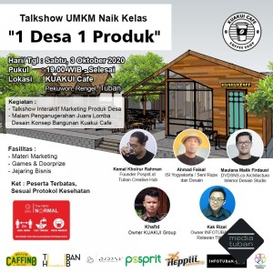 Talkshow UMKM Naik Kelas : “1 Desa 1 Produk”